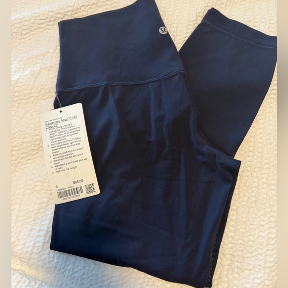 Lululemon | NWT Align High Rise Crop 23” - Picture 2 of 4